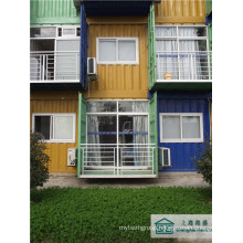 Modified Container House with Wide Window and Balcony (shs-mh-ablution011)